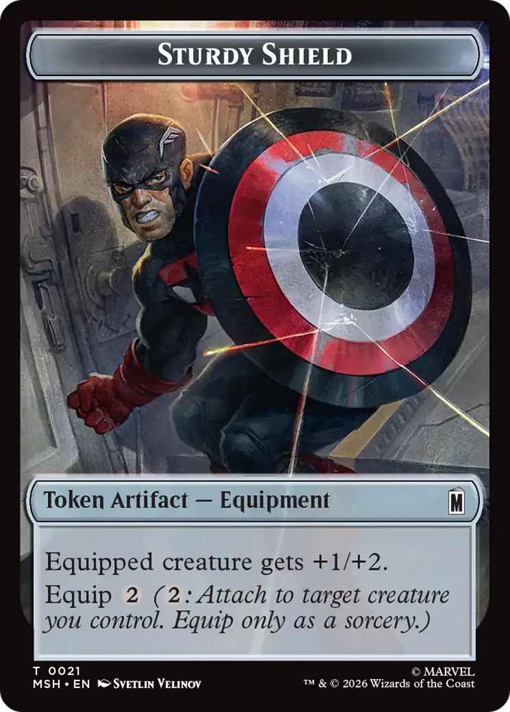 The Tiger God // Sturdy Shield Double-Sided Token [Marvel Super Heroes Tokens] | L.A. Mood Comics and Games