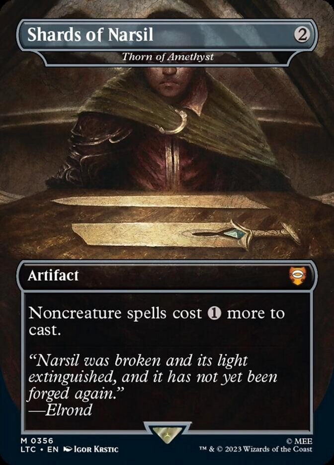Thorn of Amethyst - Shards of Narsil [The Lord of the Rings: Tales of Middle-Earth Commander] | L.A. Mood Comics and Games