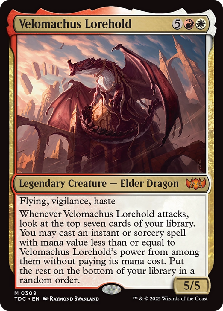 Velomachus Lorehold [Tarkir: Dragonstorm Commander] | L.A. Mood Comics and Games