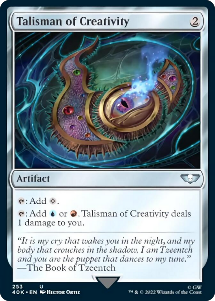 Talisman of Creativity (Surge Foil) [Warhammer 40,000] | L.A. Mood Comics and Games