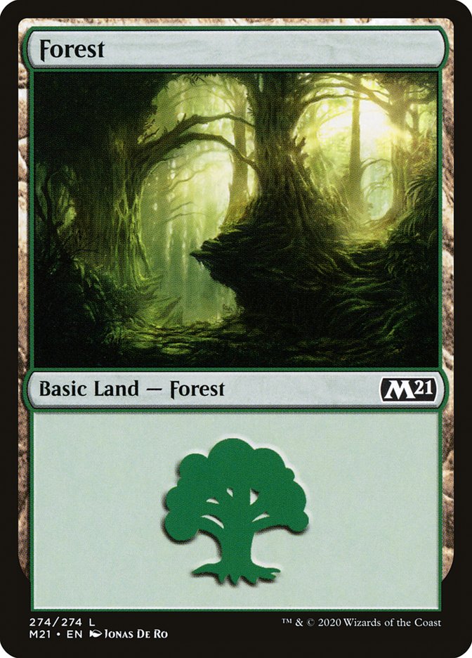 Forest (274) [Core Set 2021] | L.A. Mood Comics and Games