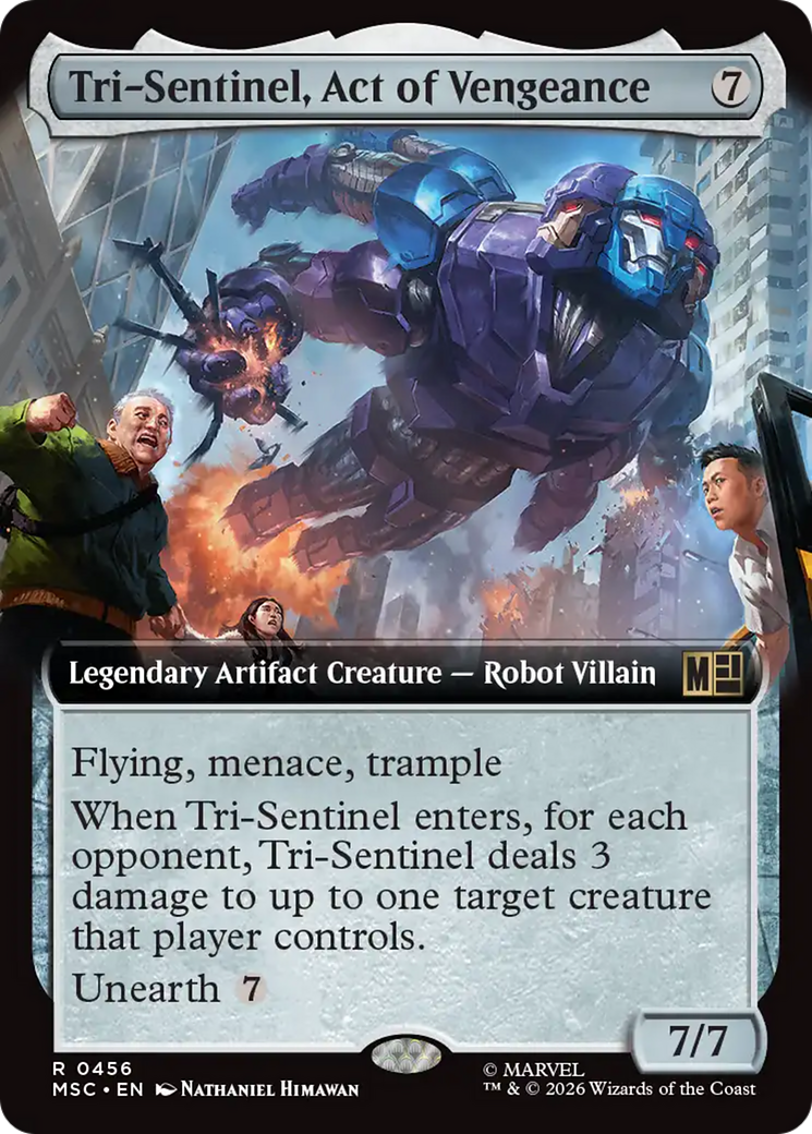 Tri-Sentinel, Act of Vengeance (Extended Art) [Marvel Super Heroes Commander] | L.A. Mood Comics and Games
