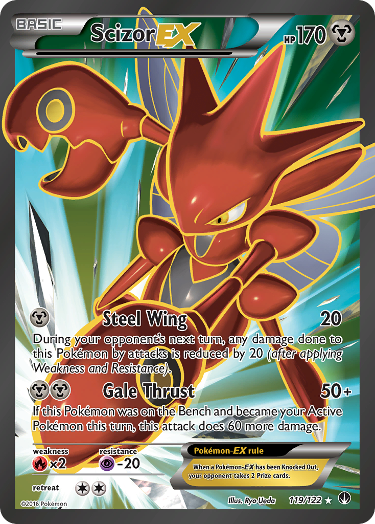 Scizor EX (119/122) [XY: BREAKpoint] | L.A. Mood Comics and Games