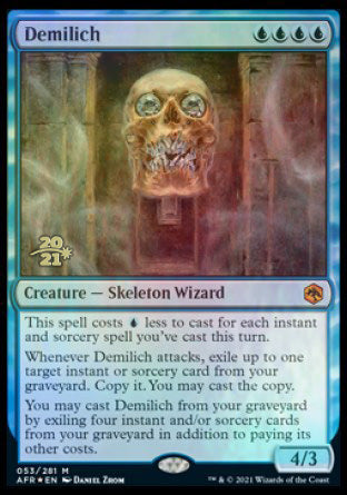 Demilich [Dungeons & Dragons: Adventures in the Forgotten Realms Prerelease Promos] | L.A. Mood Comics and Games