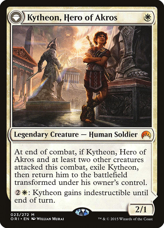 Kytheon, Hero of Akros // Gideon, Battle-Forged [Magic Origins] | L.A. Mood Comics and Games