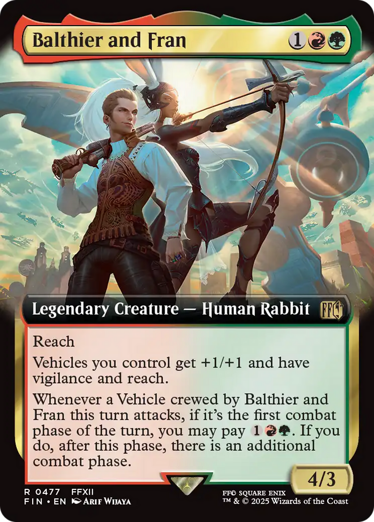 Balthier and Fran (Extended Art) [FINAL FANTASY] | L.A. Mood Comics and Games