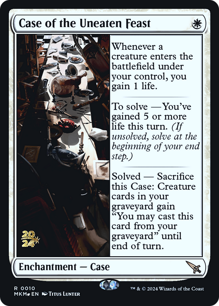 Case of the Uneaten Feast [Murders at Karlov Manor Prerelease Promos] | L.A. Mood Comics and Games
