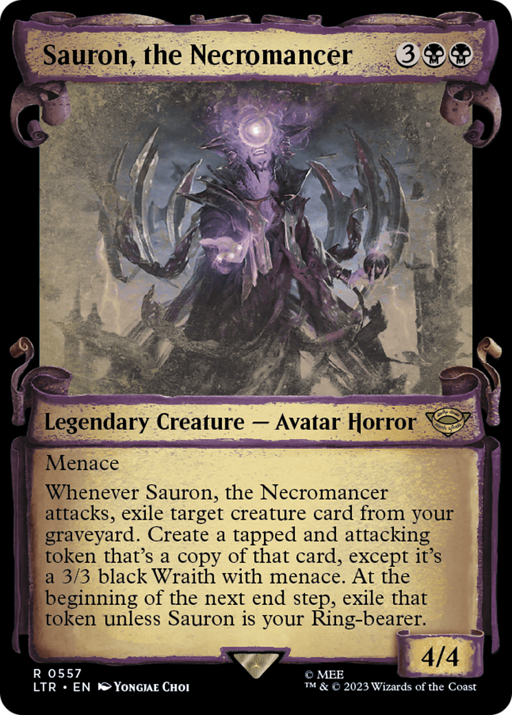 Sauron, the Necromancer [The Lord of the Rings: Tales of Middle-Earth Showcase Scrolls] | L.A. Mood Comics and Games