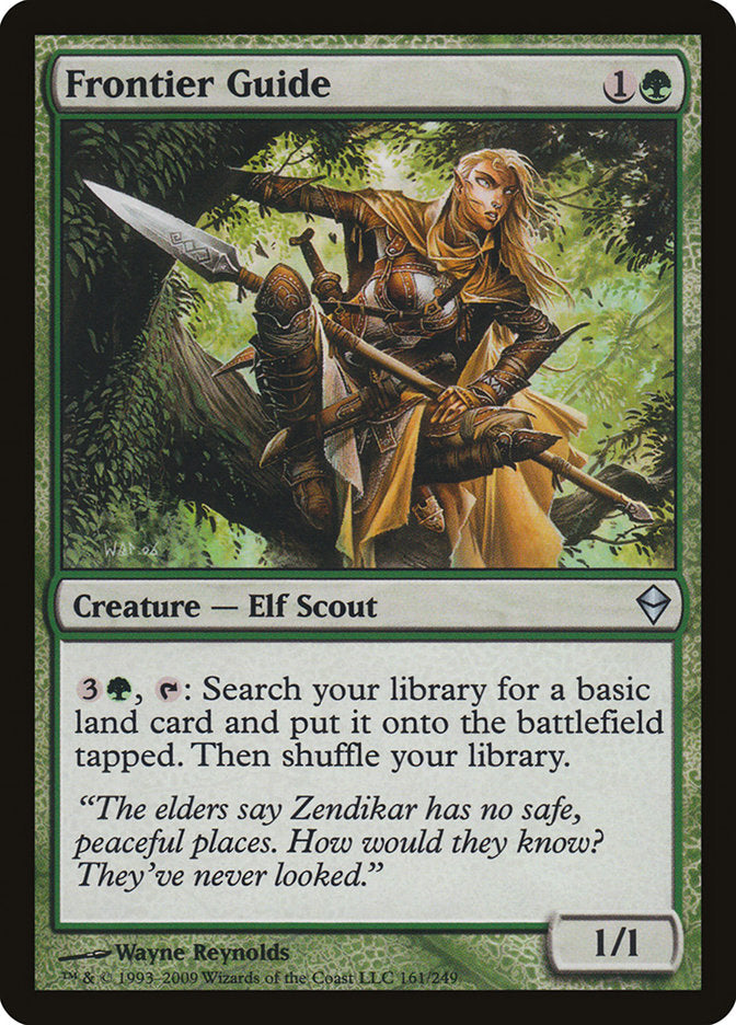 Frontier Guide [Zendikar] | L.A. Mood Comics and Games