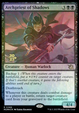 Archpriest of Shadows [March of the Machine Prerelease Promos] | L.A. Mood Comics and Games