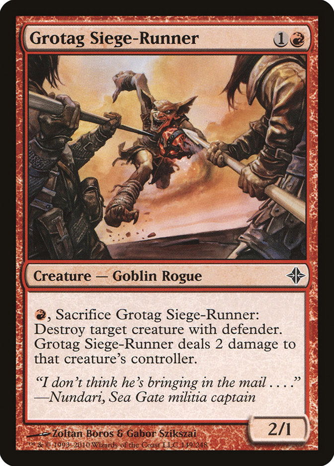 Grotag Siege-Runner [Rise of the Eldrazi] | L.A. Mood Comics and Games