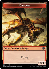 Kobolds of Kher Keep // Dragon Double-Sided Token [Phyrexia: All Will Be One Commander Tokens] | L.A. Mood Comics and Games
