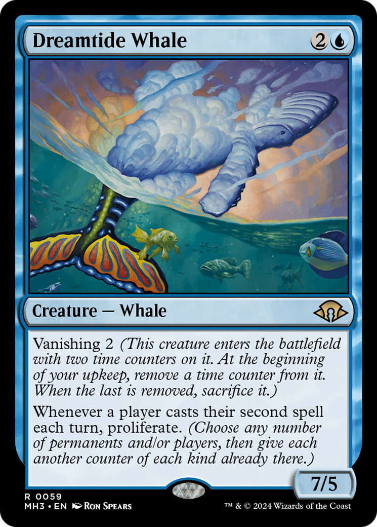 Dreamtide Whale [Modern Horizons 3] | L.A. Mood Comics and Games