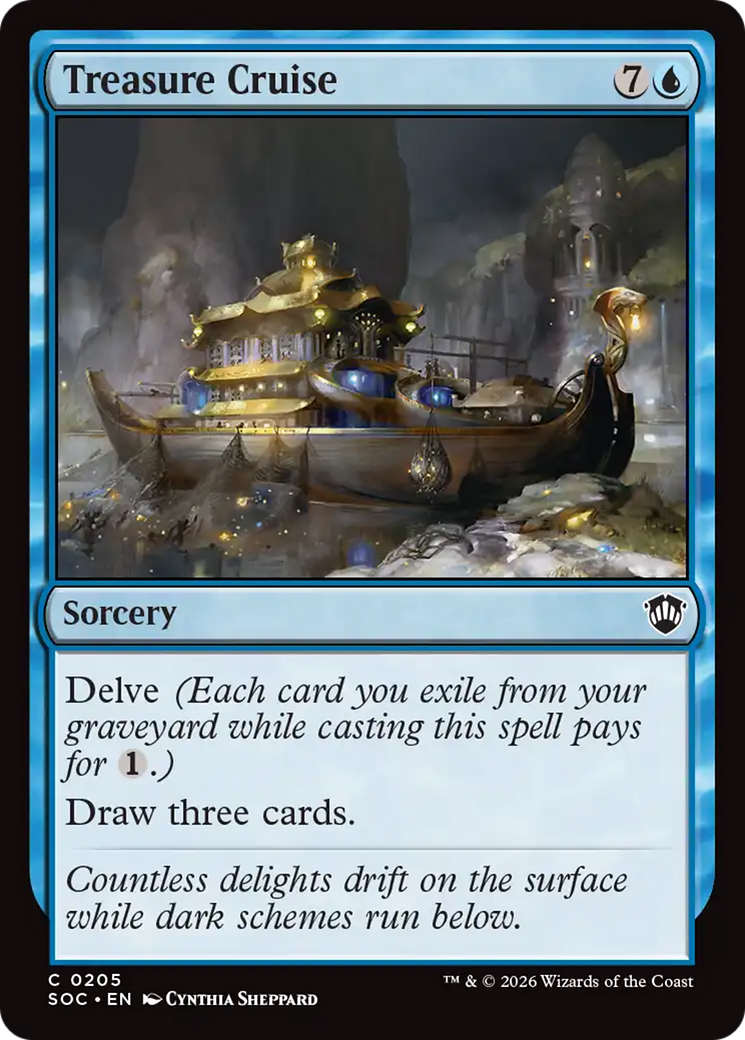 Treasure Cruise [Secrets of Strixhaven Commander] | L.A. Mood Comics and Games