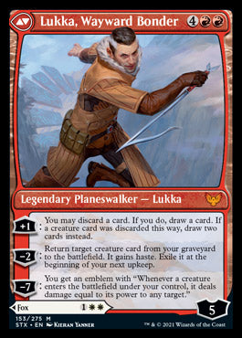 Mila, Crafty Companion // Lukka, Wayward Bonder [Strixhaven: School of Mages] | L.A. Mood Comics and Games
