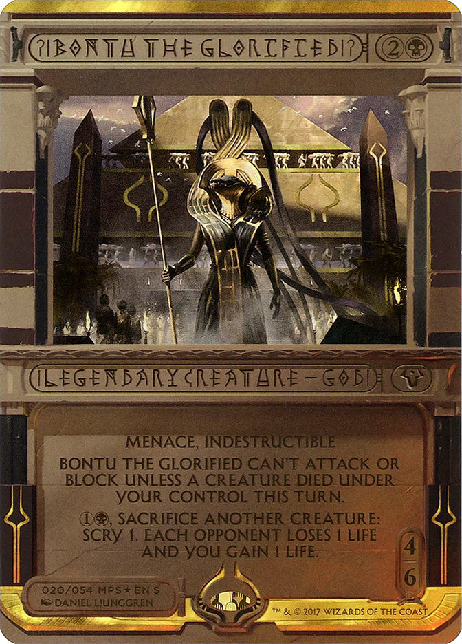 Bontu the Glorified (Invocation) [Amonkhet Invocations] | L.A. Mood Comics and Games