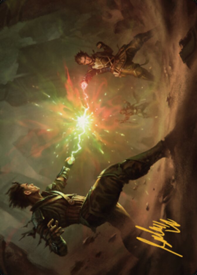 Brotherhood's End Art Card (Gold-Stamped Signature) [The Brothers' War Art Series] | L.A. Mood Comics and Games