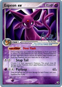 Espeon ex (102/115) (Eeveelutions - Jimmy Ballard) [World Championships 2006] | L.A. Mood Comics and Games