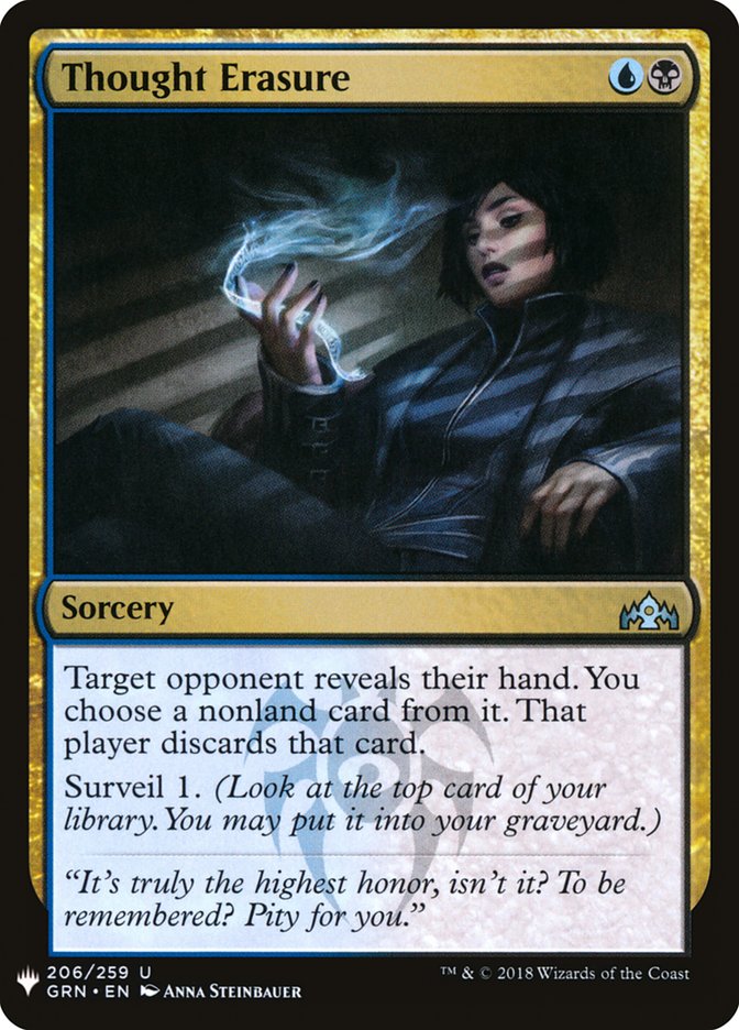 Thought Erasure [Mystery Booster] | L.A. Mood Comics and Games