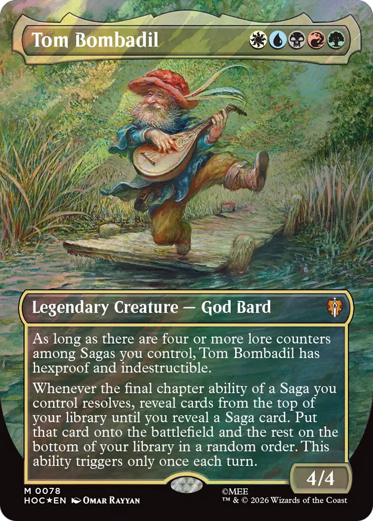 Tom Bombadil (Borderless) (Surge Foil) [The Hobbit: Eternal-Legal] | L.A. Mood Comics and Games