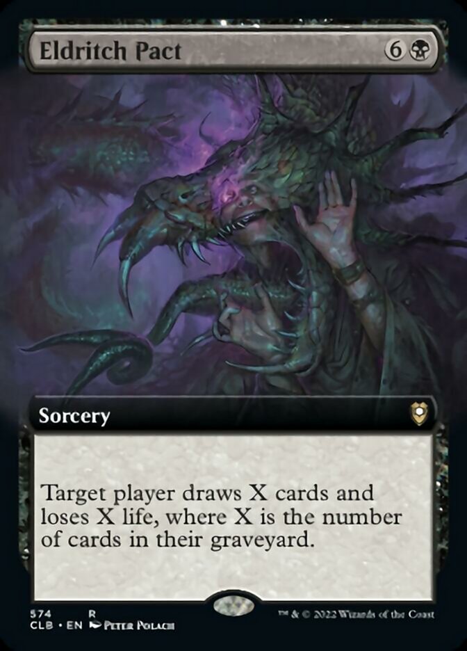 Eldritch Pact (Extended Art) [Commander Legends: Battle for Baldur's Gate] | L.A. Mood Comics and Games