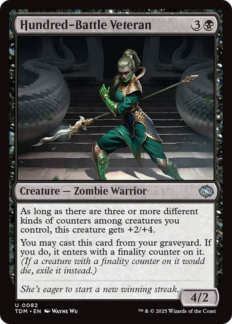 Hundred-Battle Veteran [Tarkir: Dragonstorm] | L.A. Mood Comics and Games