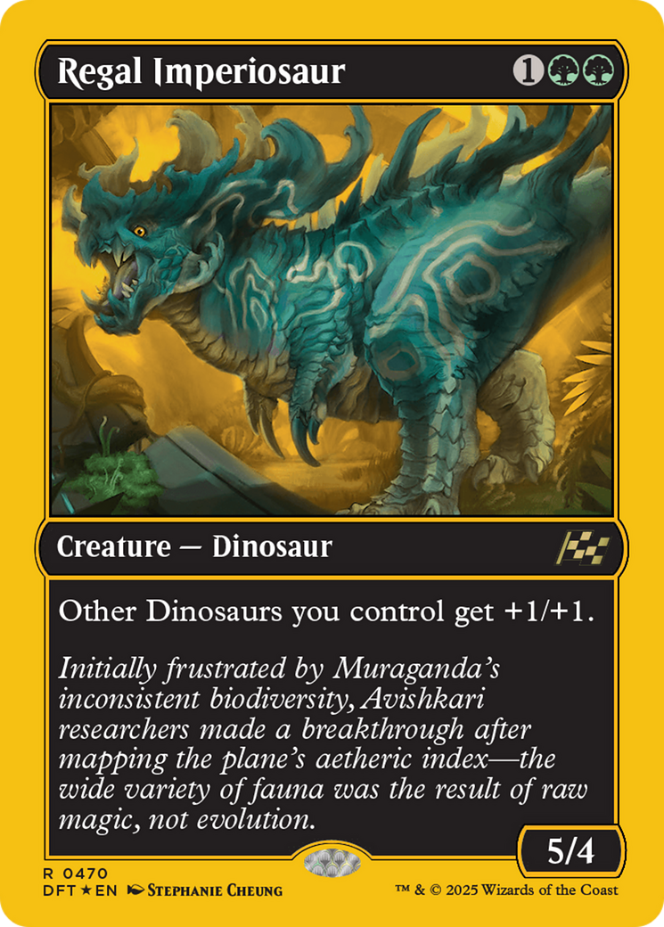 Regal Imperiosaur (First-Place Foil) [Aetherdrift] | L.A. Mood Comics and Games