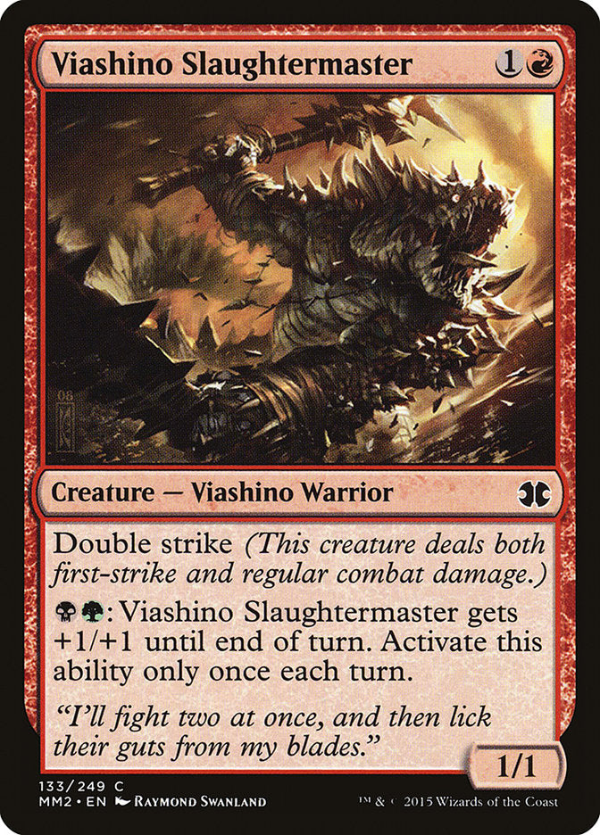 Viashino Slaughtermaster [Modern Masters 2015] | L.A. Mood Comics and Games