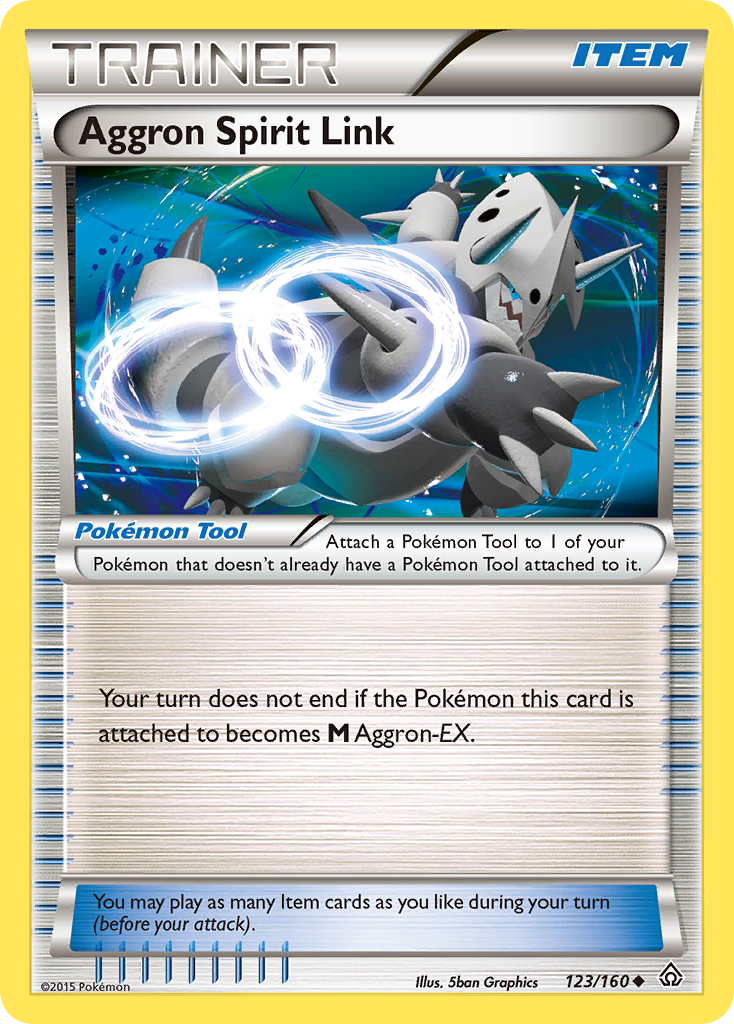 Aggron Spirit Link (123/160) [XY: Primal Clash] | L.A. Mood Comics and Games
