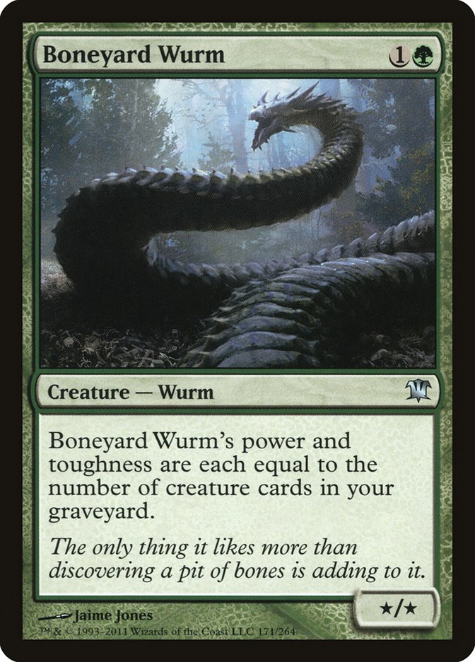 Boneyard Wurm [Innistrad] | L.A. Mood Comics and Games