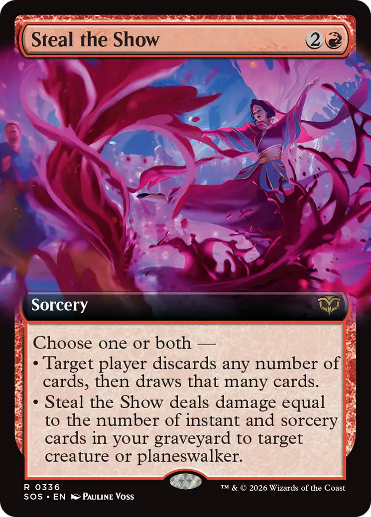 Steal the Show (Extended Art) [Secrets of Strixhaven] | L.A. Mood Comics and Games