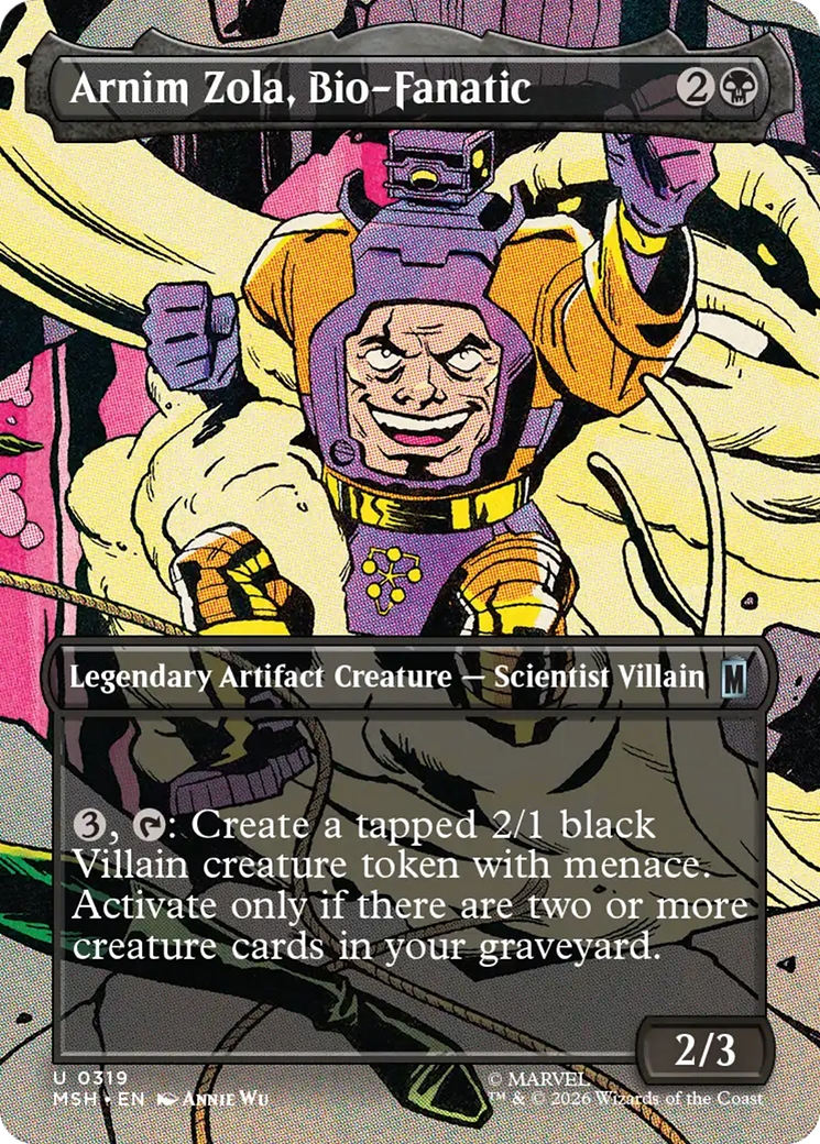 Arnim Zola, Bio-Fanatic (Borderless) [Marvel Super Heroes] | L.A. Mood Comics and Games