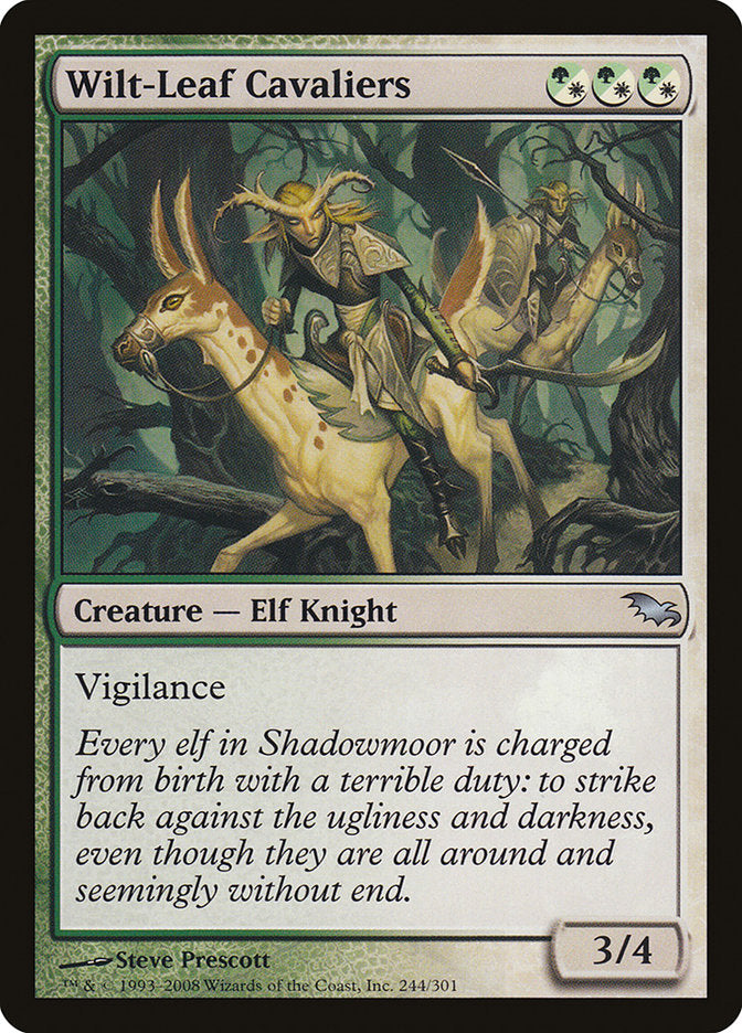 Wilt-Leaf Cavaliers [Shadowmoor] | L.A. Mood Comics and Games