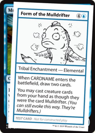 Form of the Mulldrifter (2021 Edition) [Mystery Booster Playtest Cards] | L.A. Mood Comics and Games