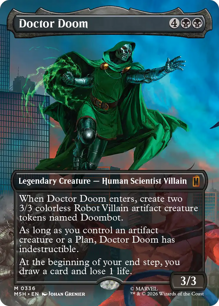 Doctor Doom (Borderless) (336) [Marvel Super Heroes] | L.A. Mood Comics and Games