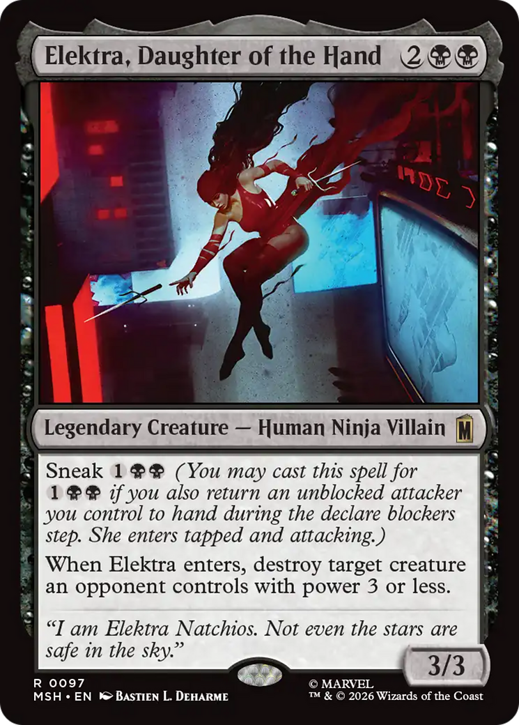 Elektra, Daughter of the Hand [Marvel Super Heroes] | L.A. Mood Comics and Games