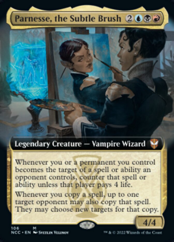 Parnesse, the Subtle Brush (Extended Art) [Streets of New Capenna Commander] | L.A. Mood Comics and Games
