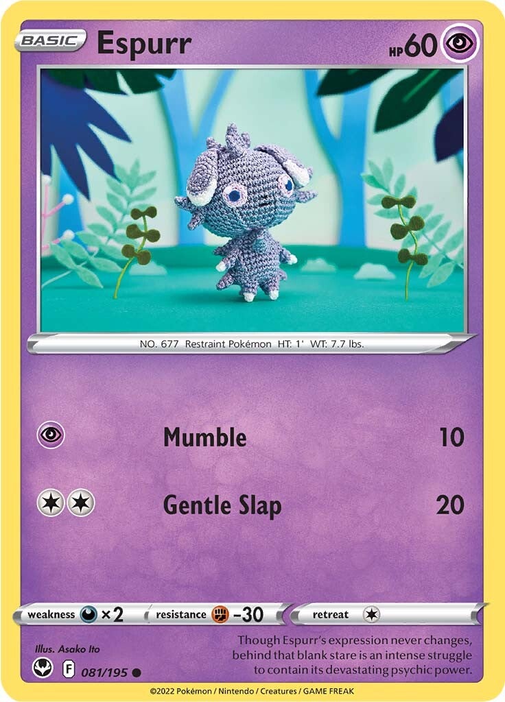 Espurr (081/195) [Sword & Shield: Silver Tempest] | L.A. Mood Comics and Games