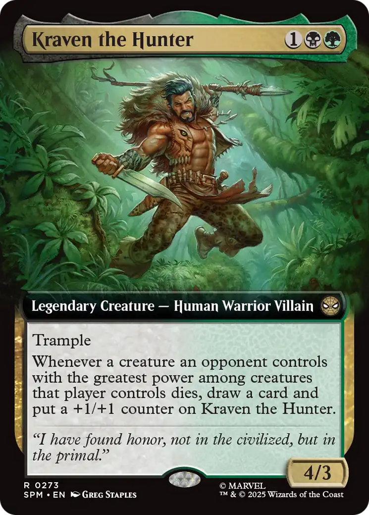 Kraven the Hunter (Extended Art) [Marvel's Spider-Man] | L.A. Mood Comics and Games