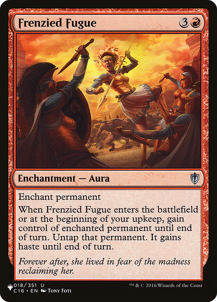 Frenzied Fugue [The List] | L.A. Mood Comics and Games