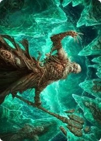 Draugr Necromancer Art Card [Kaldheim Art Series] | L.A. Mood Comics and Games