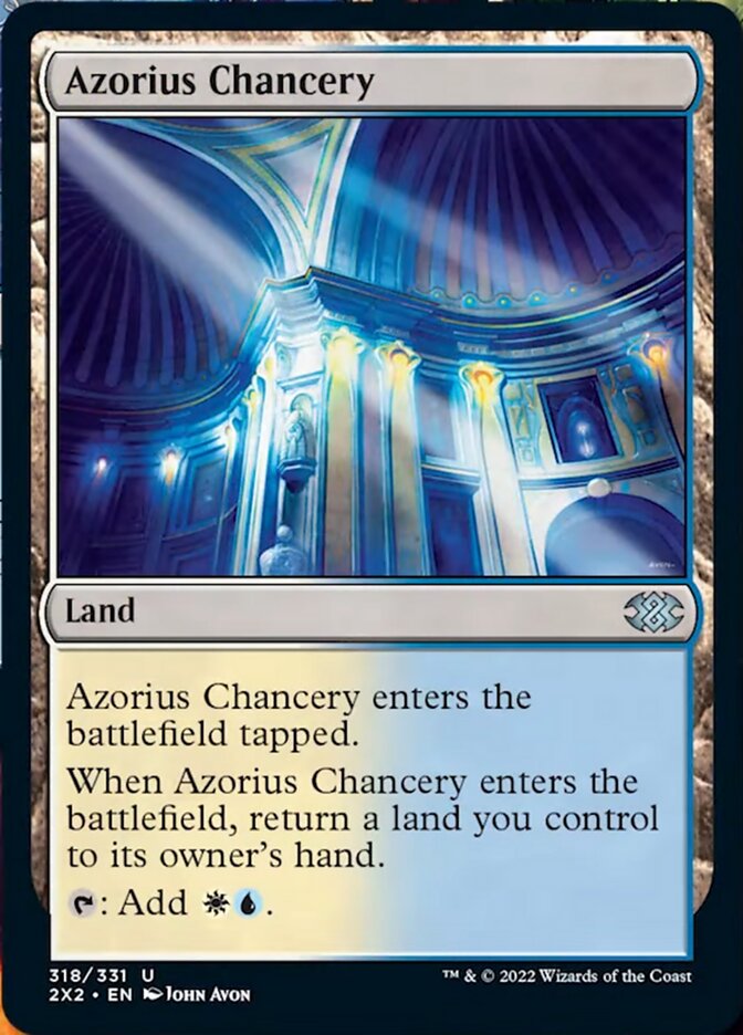Azorius Chancery [Double Masters 2022] | L.A. Mood Comics and Games