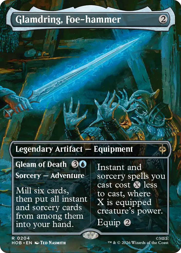 Glamdring, Foe-hammer (Borderless) [The Hobbit] | L.A. Mood Comics and Games