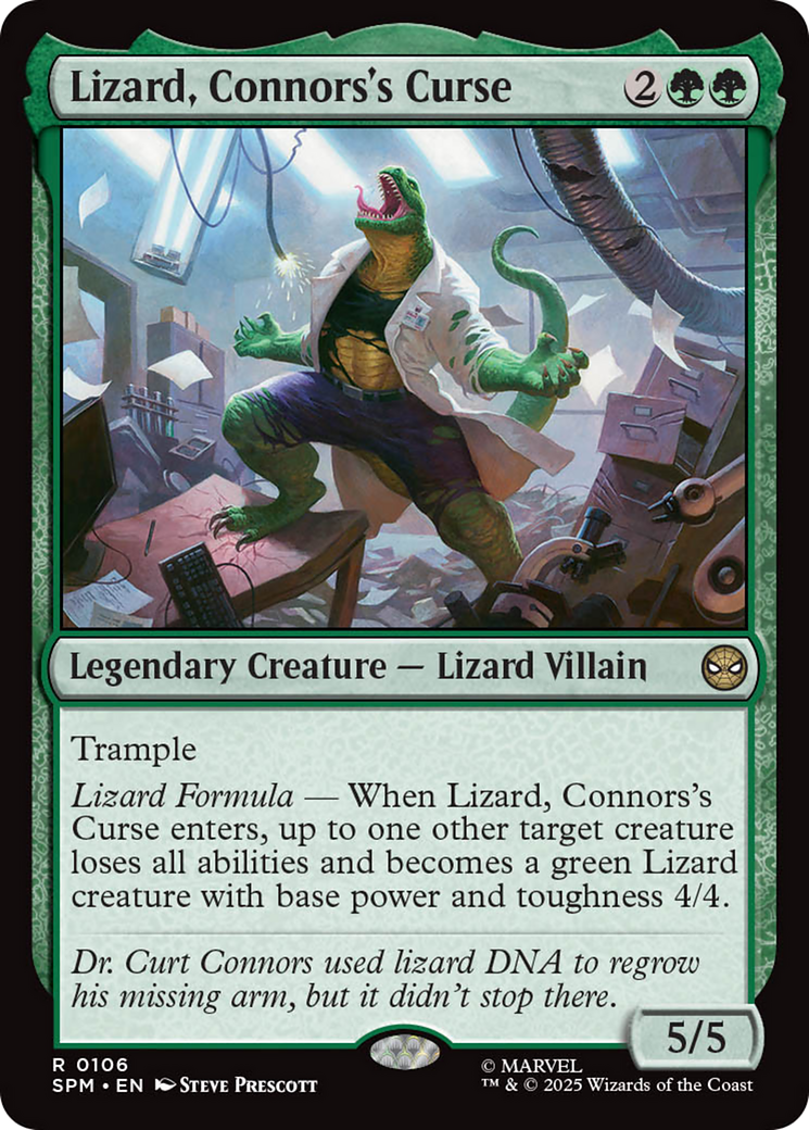 Lizard, Connors's Curse [Marvel's Spider-Man] | L.A. Mood Comics and Games