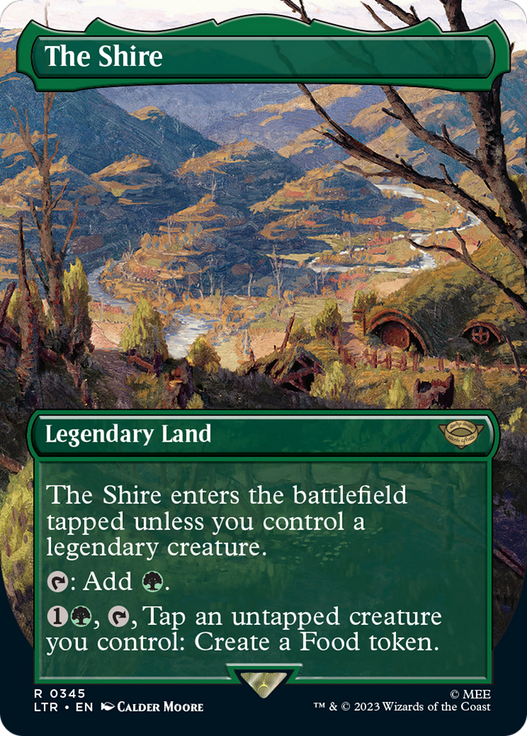 The Shire (Borderless Alternate Art) [The Lord of the Rings: Tales of Middle-Earth] | L.A. Mood Comics and Games
