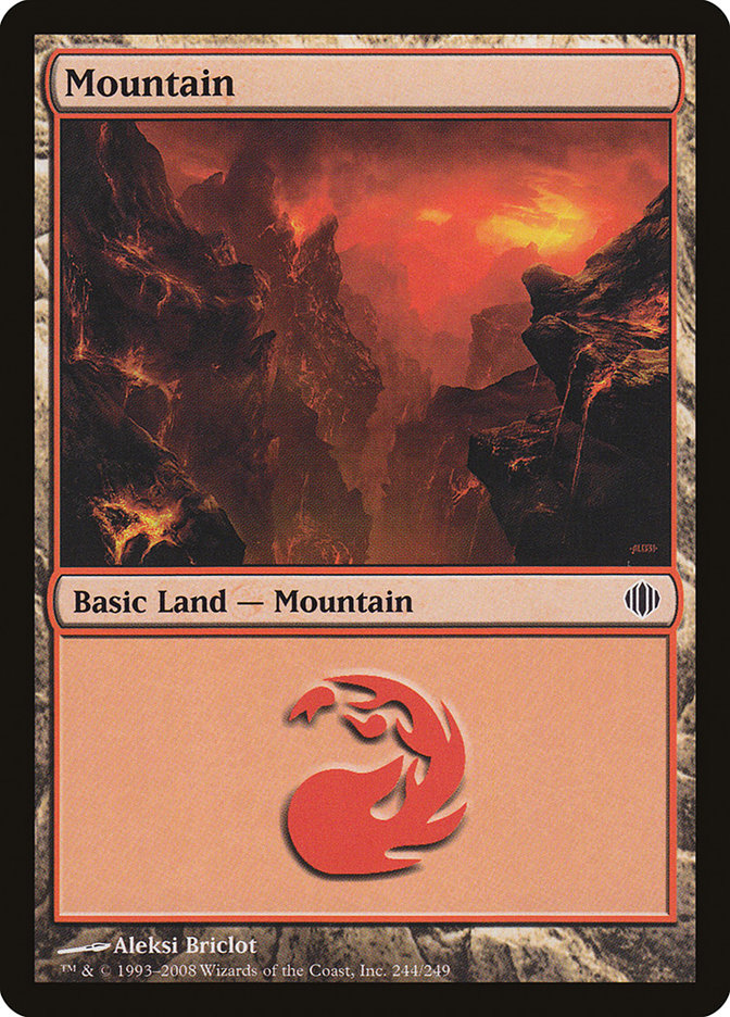 Mountain (244) [Shards of Alara] | L.A. Mood Comics and Games