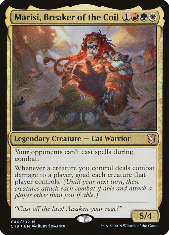 Marisi, Breaker of the Coil [Commander 2019] | L.A. Mood Comics and Games