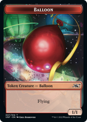 Cat // Balloon Double-Sided Token [Unfinity Tokens] | L.A. Mood Comics and Games