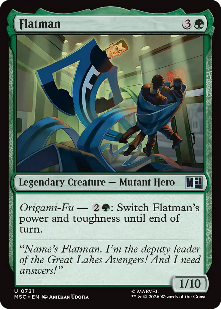 Flatman [Marvel Super Heroes Commander] | L.A. Mood Comics and Games