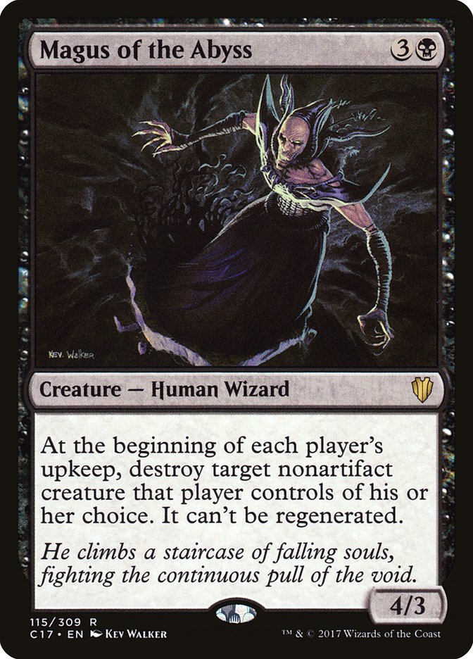 Magus of the Abyss [Commander 2017] | L.A. Mood Comics and Games